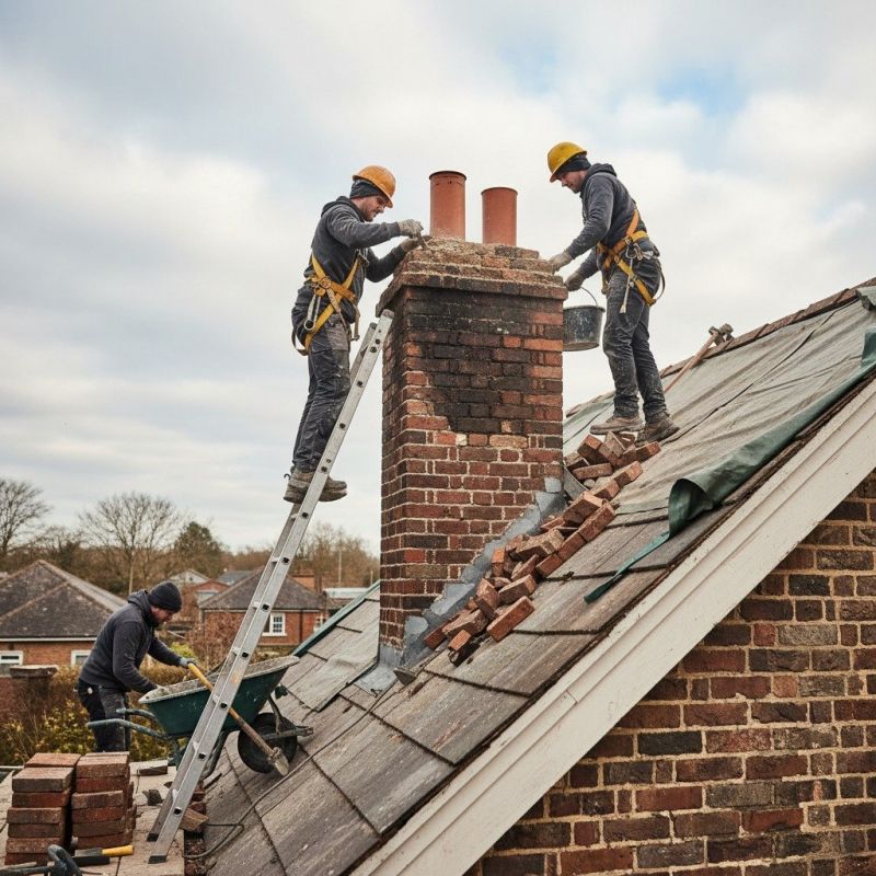 Brick Chimney Repair