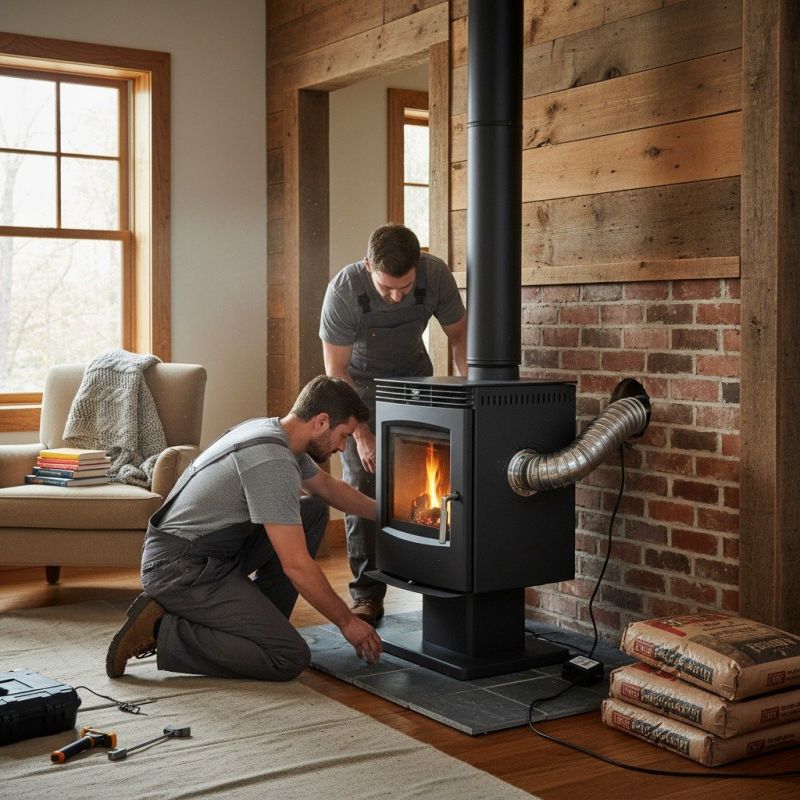 Pellet Stove Installation