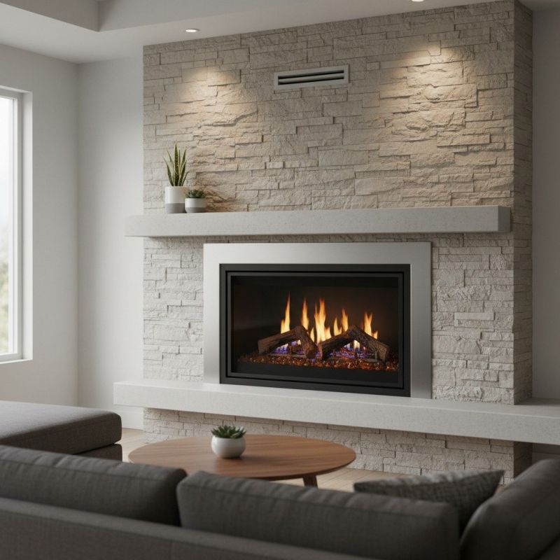 Ventless Fireplace Installation